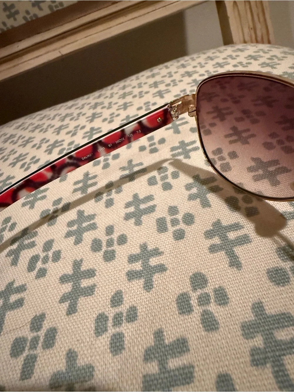 Kate Spade ♠️ Gold Frame Sunglasses with Tortoise Arms - Women's Accessories